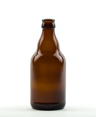 330 ml Steinie CC 26 H 180 amber refillable