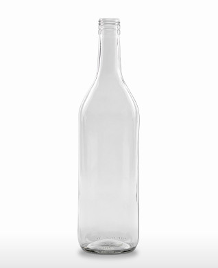 1000 ml Wermutflasche PP 31,5 deep weiß