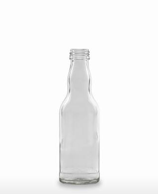 200 ml Kropfhalsflasche 28 MCA 7,5 R weiß