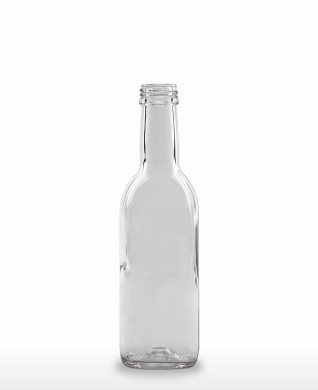 250 ml Bordeauxflasche 28 MCA 7,5 R weiß