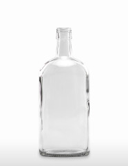 1000 ml Gin Bottle PP 31.5 deep flint