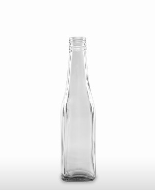 500 ml taillierte Kirschwasserflasche PP 31,5 deep weiß