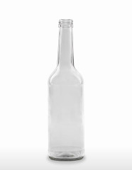 500 ml Straight Neck Bottle (Gradhals/Geradhals) PP 28 S flint