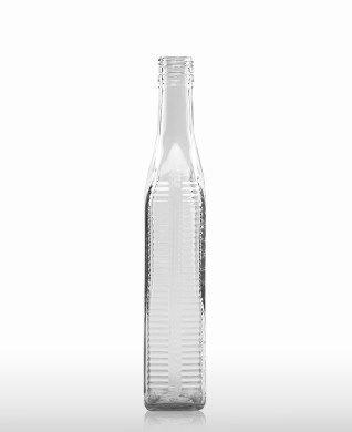 700 ml Kirschwasser Bottle with relief PP 31.5 deep flint