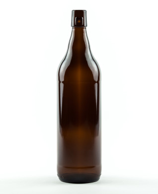 1000 ml Swing Top Beer Bottle amber refillable