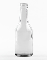 100 ml Straight Neck Bottle PP 22 S flint