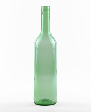 750 ml Bordeaux Bottle 310 mm cork light green