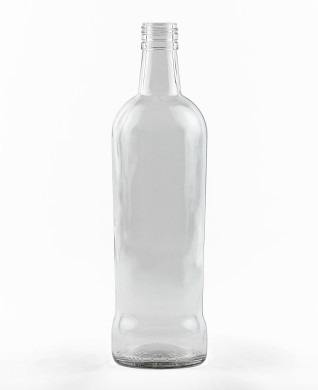 750 ml Conical Spirits Bottle PP 31 deep flint