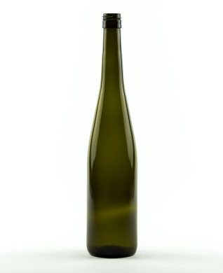 750 ml Rhine Wine Bottle 350 mm BVS 30 H 60 olive green