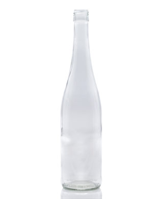 750ml light Rhine Wine Bottle 327mm BVS flint