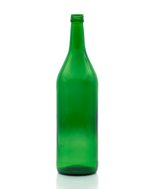 1000 ml Brandy Bottle PP 28 S green