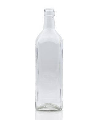 1000 ml Vierkant Bottle BVP 31.5 H 44 flint